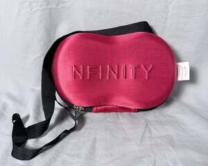 Nfinity Evolution Cheer Shoe Red Hard Protective Carry Case with Strap